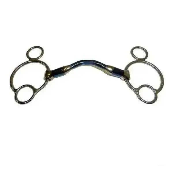 Bombers Bits 2 1/2 Loose Ring Gag Happy Tongue Universal Bit 146 Mm (5 3/4&Quot;) B16 Horse Bits