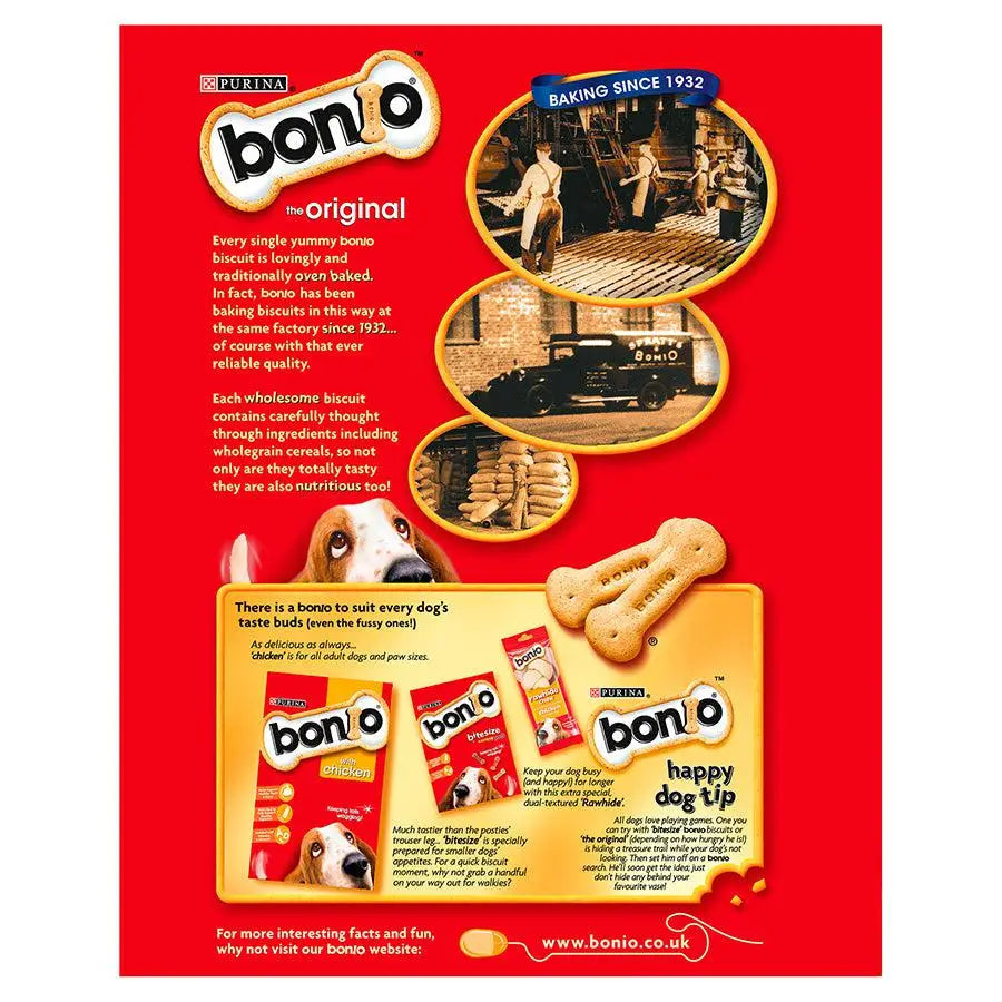 Bonio Dog Biscuit The Original Dog Treats 1.2kg Dog Treats Barnstaple Equestrian Supplies