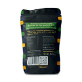 Dark blue resealable pouch with green and yellow accents boom kitchen brazilian churrasco meat rub for perfect grill