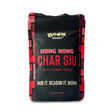Black and red boom kitchen hong kong char siu seasoning package with bold text and geometric design for meat rub