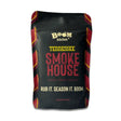 Black and red boom kitchen Tennessee smokehouse meat rub packet with bold yellow text for seasoning meat