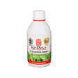 Botanica cleansing wash in a white plastic bottle with red accents and natural herbal ingredients for soothing antiseptic wash
