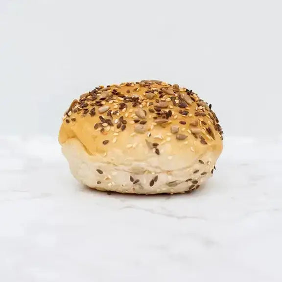 Bread Rolls Packs of 4 White Seeded Bread