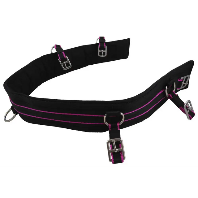 Breast Collar - Driving Harness Parts Miniature-60 Black 