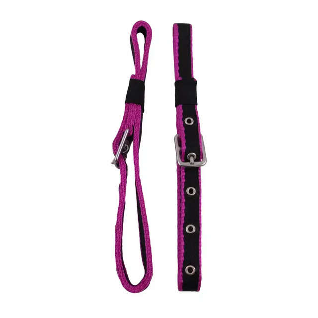 Breeching Straps - Driving Harness Parts Miniature- 16-24cm Black 