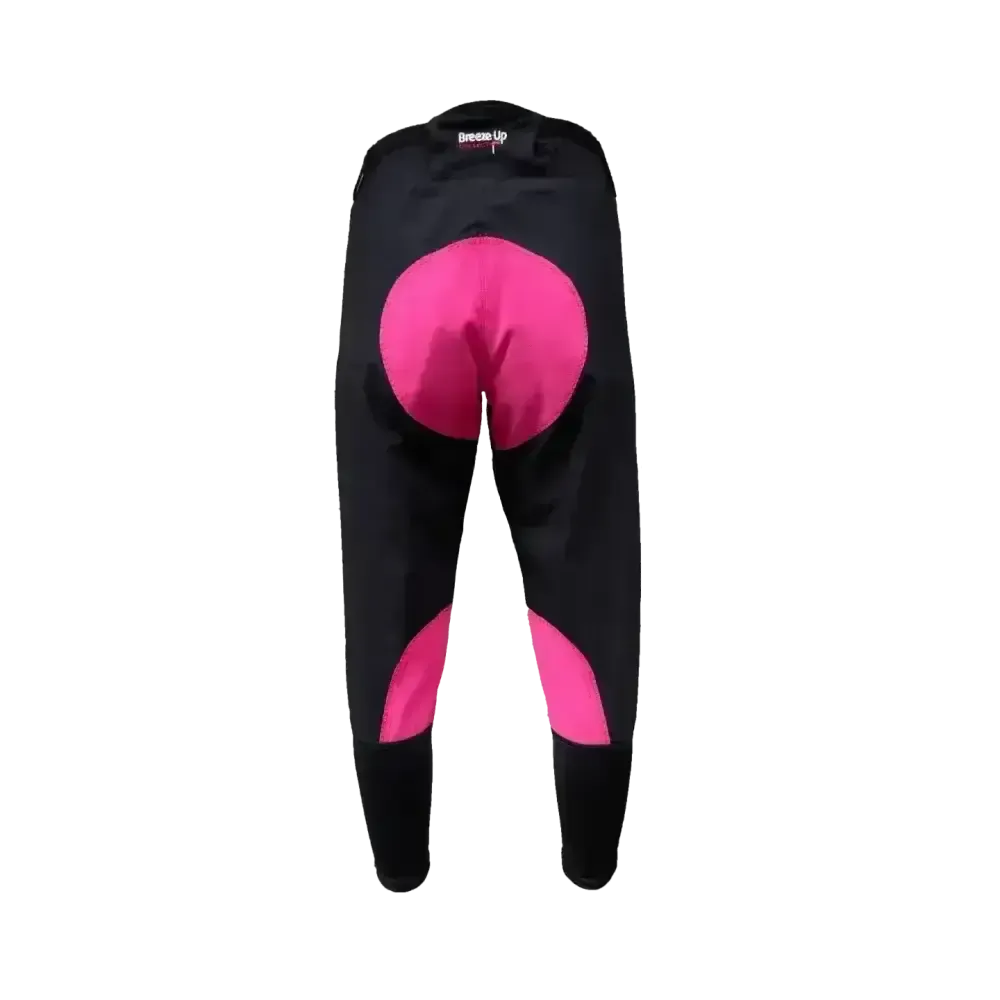 Breeze Up Exercise Breeches Black / Hot Pink 27" S Breeches