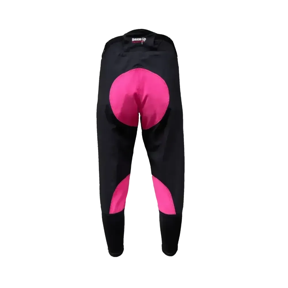 Breeze Up Exercise Breeches Black / Hot Pink 27" S Breeches