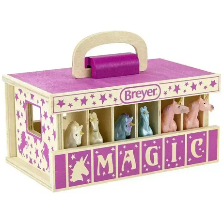 Breyer Breyer Unicorn Magic Wooden Carry Case Model Horses