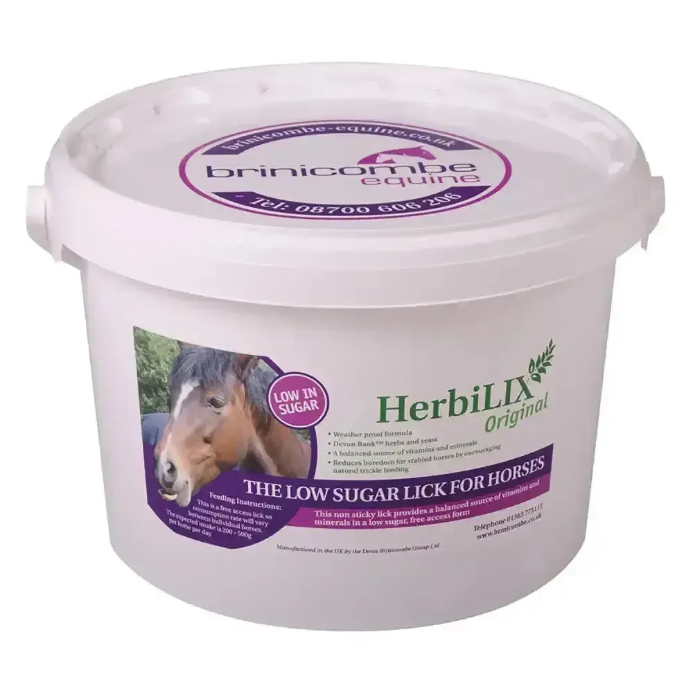 Brinicombe Herbilix 8kg Original Horse Licks