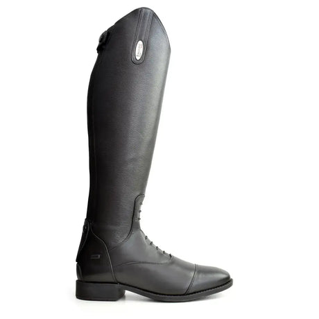 Brogini 5412 rovigo short sport boots black with smooth leather foot and sleek polished finish in classic design
