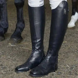 Brogini Capitoli Long Black Riding Boots Laced 36 EU / 3 4 Long Riding Boots Barnstaple Equestrian Supplies