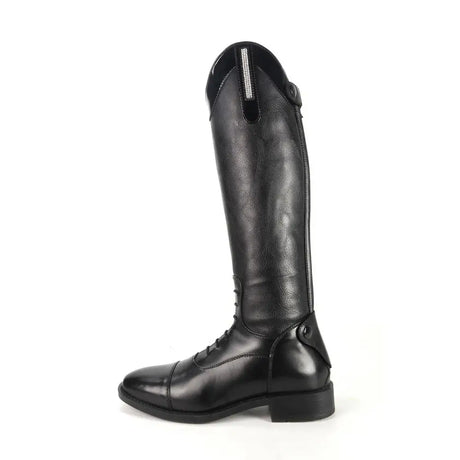 Brogini KB44 Kids Como Piccino Patent Top Boots BLACK 31 EU / 12 STANDARD Long Riding Boots Barnstaple Equestrian Supplies