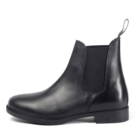 Brogini Pavia Pull-On Leather Boots Black  Barnstaple Equestrian Supplies