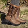 Brogini Tetbury Ankle Country Boots Brown 38 (5) BROWN Country Yard Boots