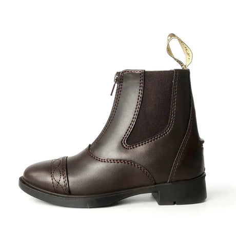 Brogini Tivoli Piccino Yr Paddock Boots Child Brown Brown 28 Short Riding Boots Barnstaple Equestrian Supplies