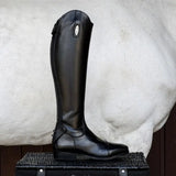 Brogini Turin Pro Competition Boots Plain Front Dress Boot Black Regular Height 36 (3.5UK) X SlIm Width Short Height Long Riding Boots