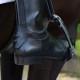 Brogini Turin Pro Competition Boots Plain Front Dress Boot Black Short 36 (3.5UK) X Slim Width Short Height Long Riding Boots