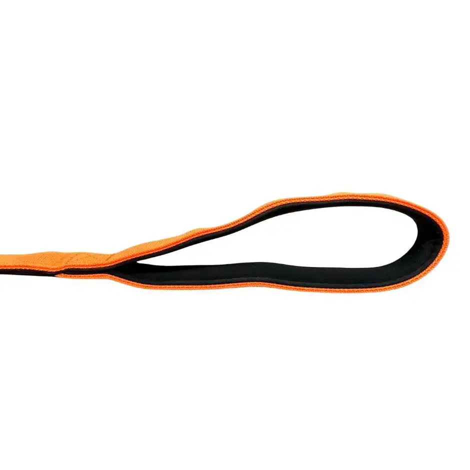 BTactical™ Extra-Strong Nylon Carabiner Clip Dog Lead | Citrus Orange 120cm Dog Lead