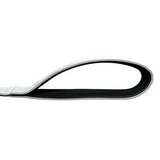 BTactical™ Extra-Strong Nylon Carabiner Clip Dog Lead | Misty Grey 120cm Dog Lead