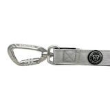 BTactical™ Extra-Strong Nylon Carabiner Clip Dog Lead | Misty Grey 120cm Dog Lead