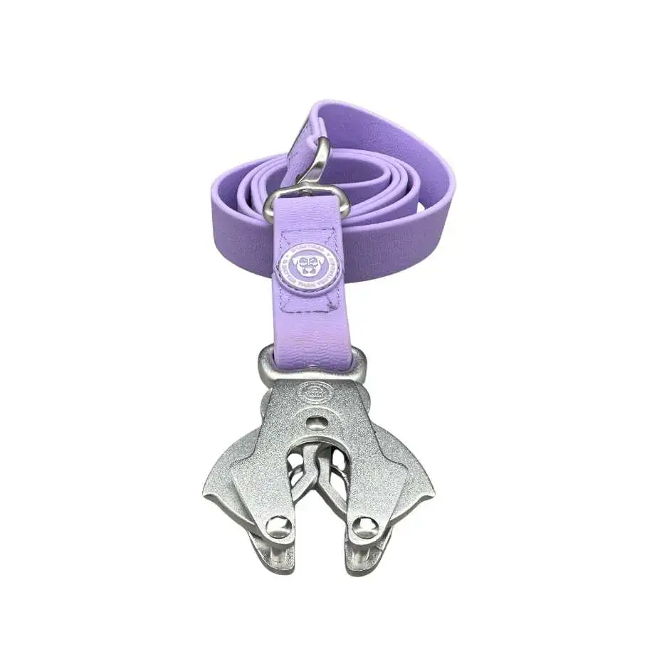 BTactical™ Extra-Strong PVC Frog Clip Dog Lead | Pastel Purple 120cm (1.2m) Dog Lead