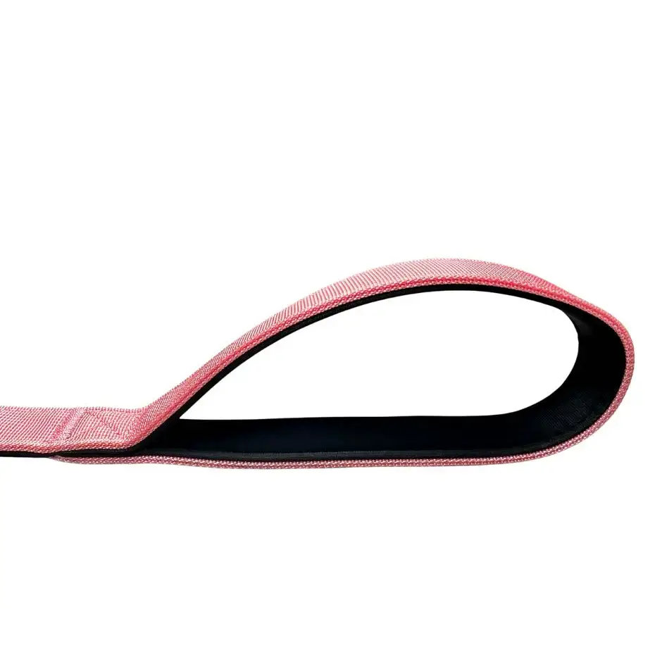 BTactical™ Nylon Carabiner Clip Dog Lead | Extra-Strong Anti Pull - Pretty Pink 120cm Dog Lead
