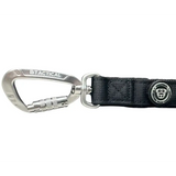 BTactical™ Nylon Carabiner Clip Dog Lead | Extra-Strong Anti Tangle - Midnight Black 120cm Dog Lead