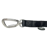 BTactical™ Nylon Carabiner Clip Dog Lead | Extra-Strong Anti Tangle - Midnight Black 120cm Dog Lead