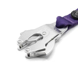BTactical™ Nylon Frog Clip Dog Lead | Extra-Strong Anti Tangle - Lavender Purple 100cm Dog Lead
