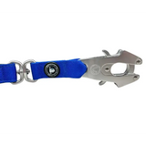 BTactical™ Nylon Frog Clip Dog Lead | Extra-Strong Anti Tangle - Royal Blue 100cm Dog Lead