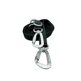 BTactical™ Nylon Frog Clip Dog Training Lead | 2m Anti Tangle - Midnight Black Dog Lead