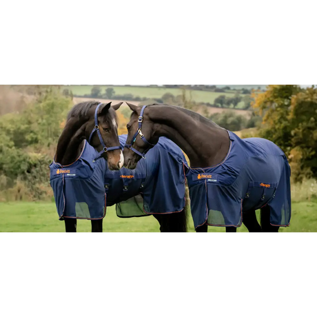 Bucas Therapy Mesh Cooler Navy/Orange 5'0 (115) Therapy Rugs