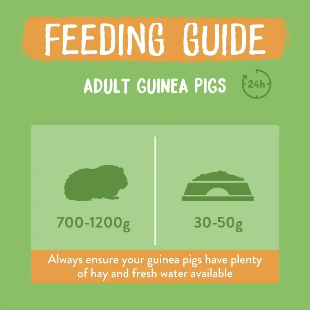 Burgess Excel Guinea Pig Food 1.5kg Guinea Pig Food