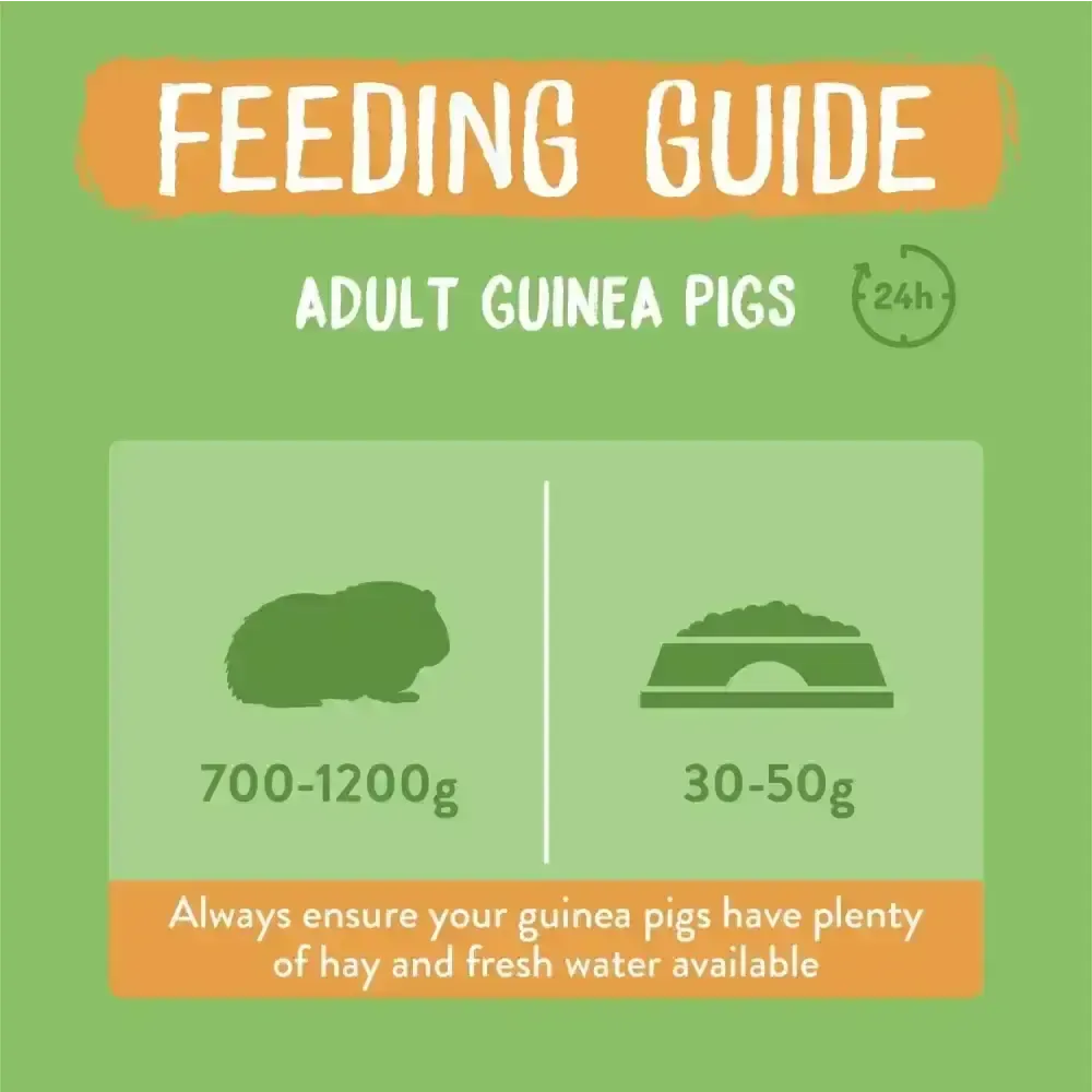 Burgess Excel Guinea Pig Food 1.5kg Guinea Pig Food