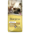 Yellow bag of burgess supa cat adult chicken cat food rich in chicken with duck for tasty burgess adult cats