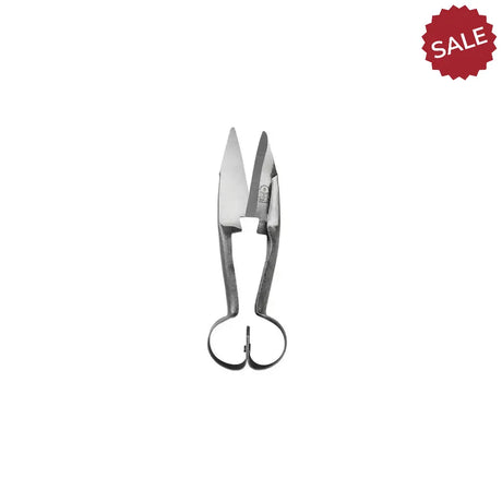 Burgon & Ball Dagging Shears Double Bow Straight Plain 3.5" New Finish Smallholder