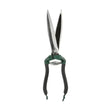 Green-handled burgon & ball ball dressing shears with metallic blades and black grips to remove cut wool easily