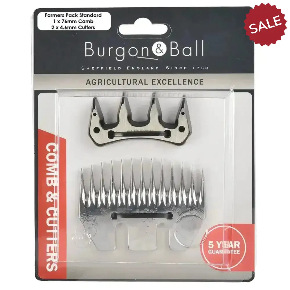 Burgon & Ball Farmer Pack Comb & Cutters STANDARD Smallholder