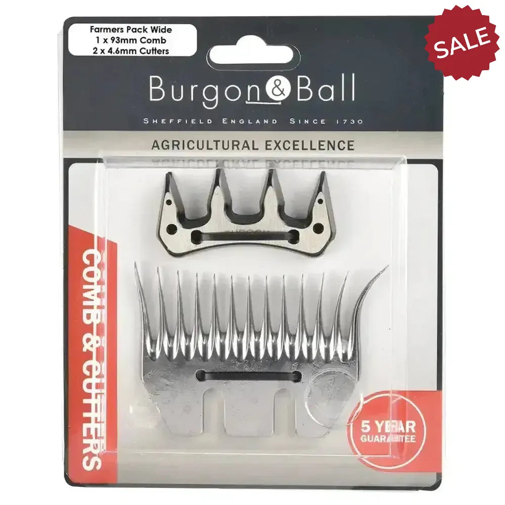 Burgon & Ball Farmer Pack Comb & Cutters STANDARD Smallholder