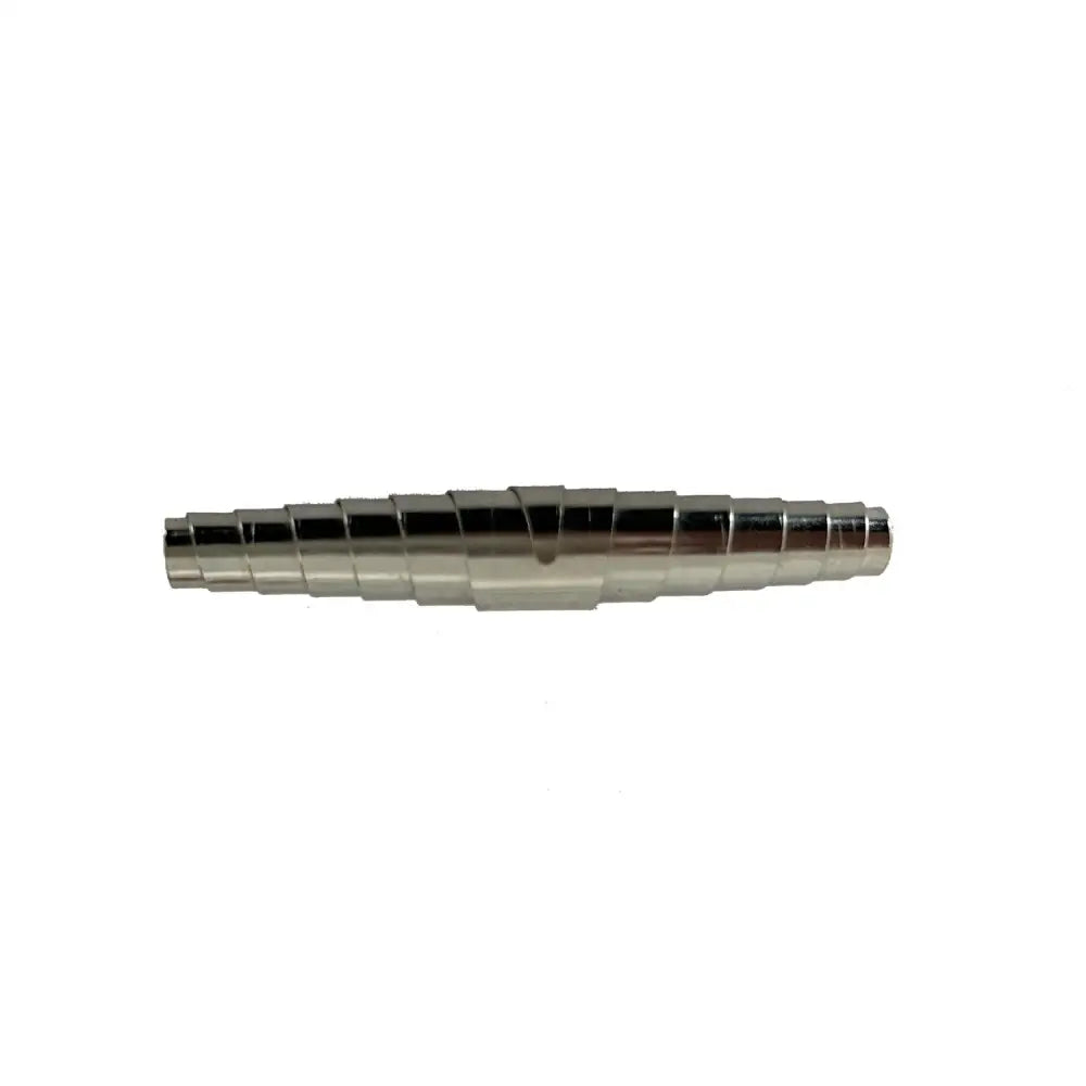 Shiny metallic garden hose connector with tapered segmented design for burgon & ball footrot shears spare volute spring
