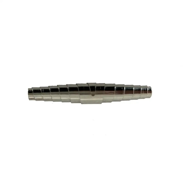 Shiny metallic garden hose connector with tapered segmented design for burgon & ball footrot shears spare volute spring