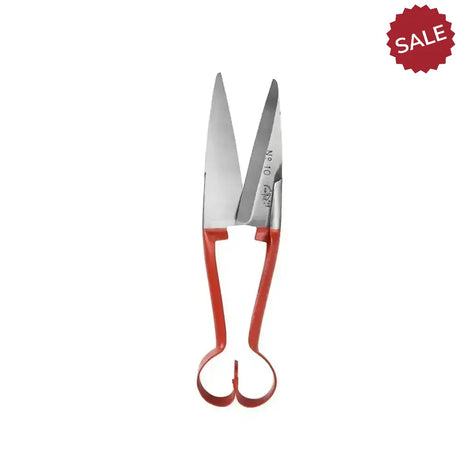 Burgon & Ball No. 10 Drummer Boy Shears Double Bow Red 6.5" Red Smallholder