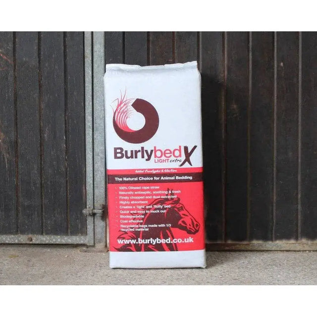 Burlybed Lite Extra Rape Straw Horse Bedding Animal Bedding Barnstaple Equestrian Supplies