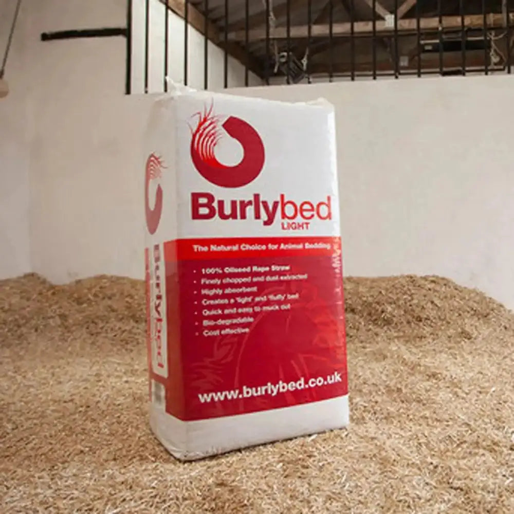 Burlybed Lite Rape Straw Horse Bedding Animal Bedding Barnstaple Equestrian Supplies