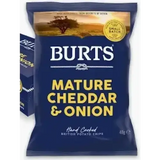 Burts Crisps Cheddar & Onion Groceries