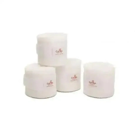 Cal Rei Mesh Work Bandages - Shop Soiled White / Gold Leg Bandages