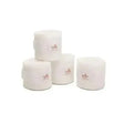 White cal rei mesh work bandages with subtle logo offer excellent oxygen contribution for horse leg support