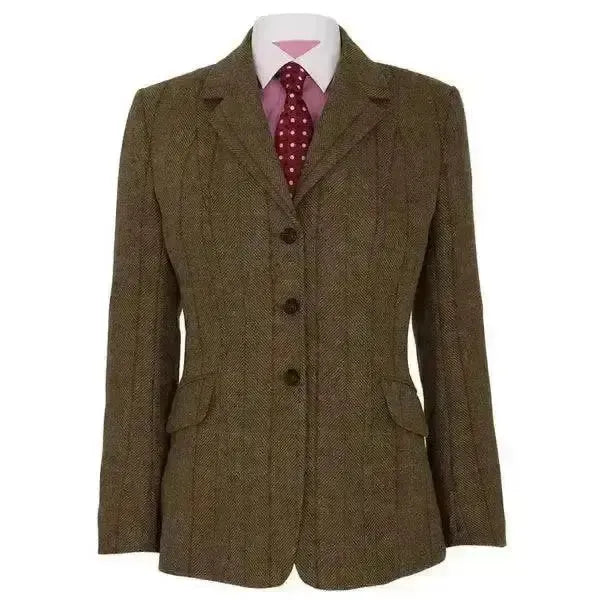 Veste Tweed Bleu Caldene – Taille 32 – Équitation Maids Southwold