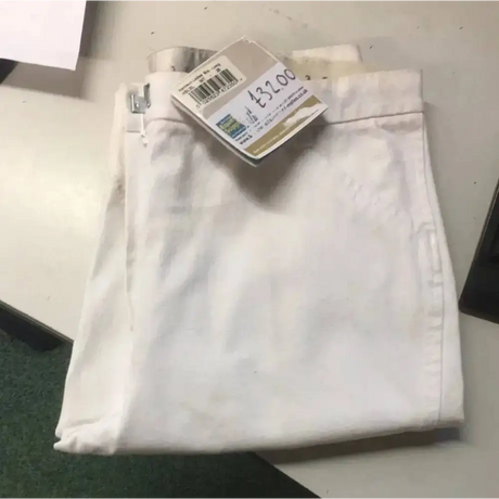 Caldene White Harrison Ladies Breeches-Breeches-Caldene-Barnstaple Equestrian Supplies Tack Shop