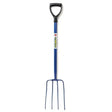 Caldwells 4 Prong Tubular Muck Fork Pyd Blue Forks